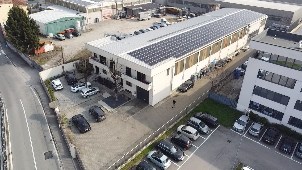 Vista aerea dello stabilimento HMC